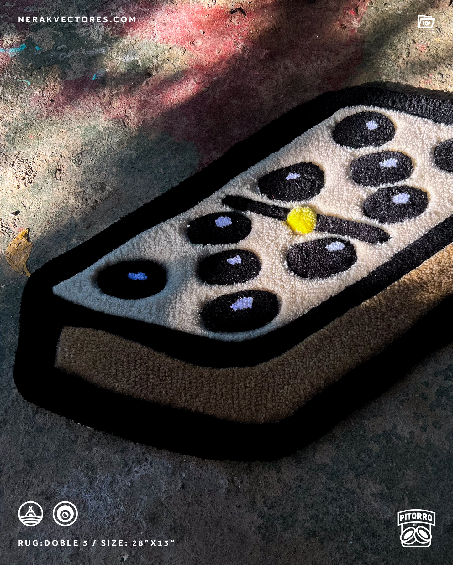 Domino Doble 5 – Tufted Rug