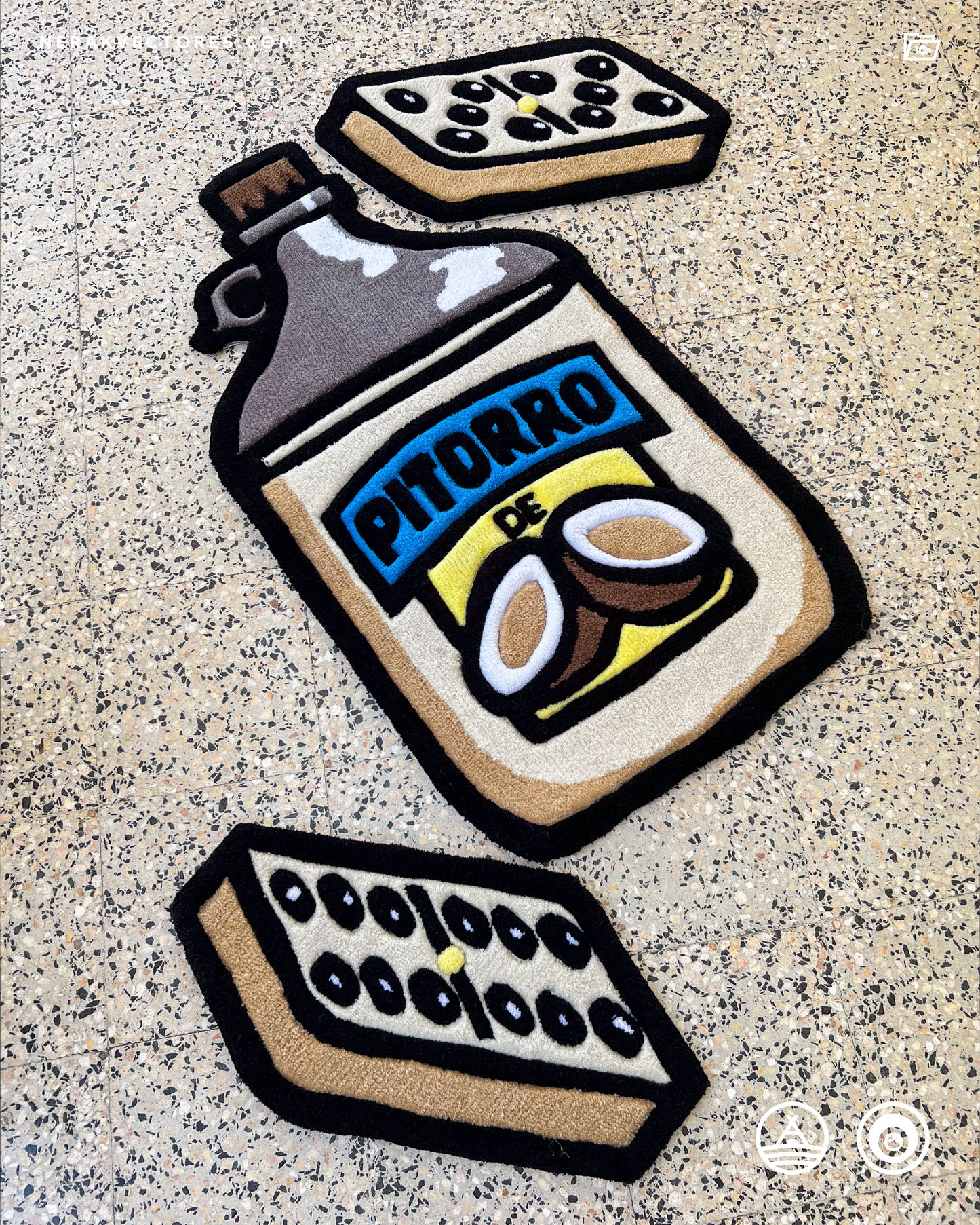 Pitorro de Coco – Tufted Rug