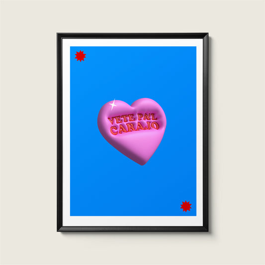 Un Lindo Mensaje – Art Print