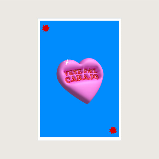 Un Lindo Mensaje – Art Print